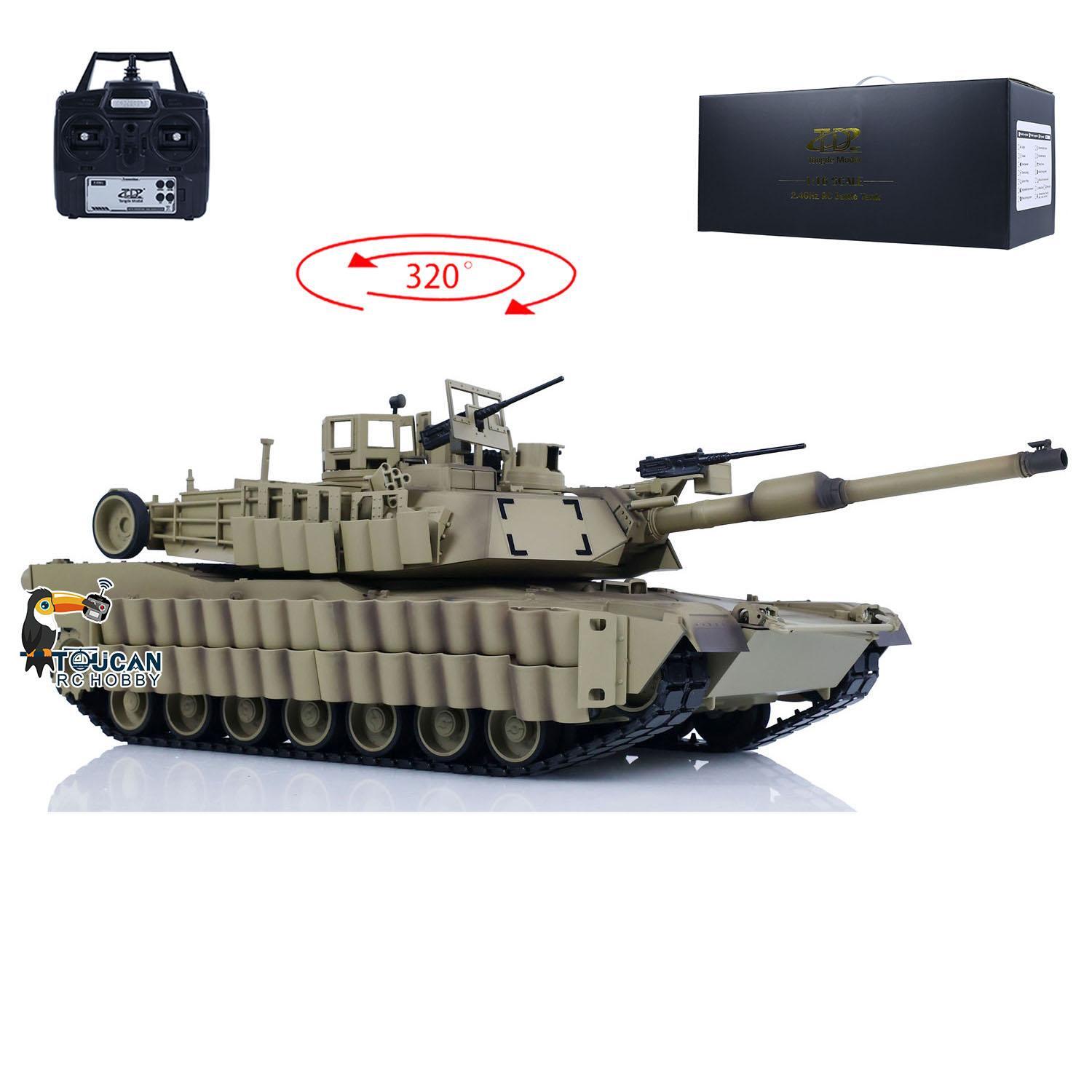 1/16 Tongde RC Infrared Battle Tank Radio Control Panzer M1A2 SEP V2 A