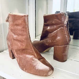 botas altas terciopelo negro Zara ~ Lovely Glam