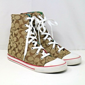women's coach high top sneakers