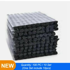 100-Piece Tubeless Tire Repair Kit - 4" Black Plugs (No Glue Needed)