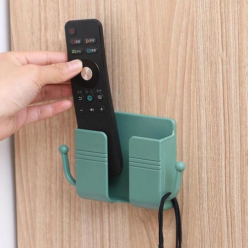 Box Adhesive Phone Stand Data Cable Hooks Remote Control Storage Phone Holder - Picture 7 of 7