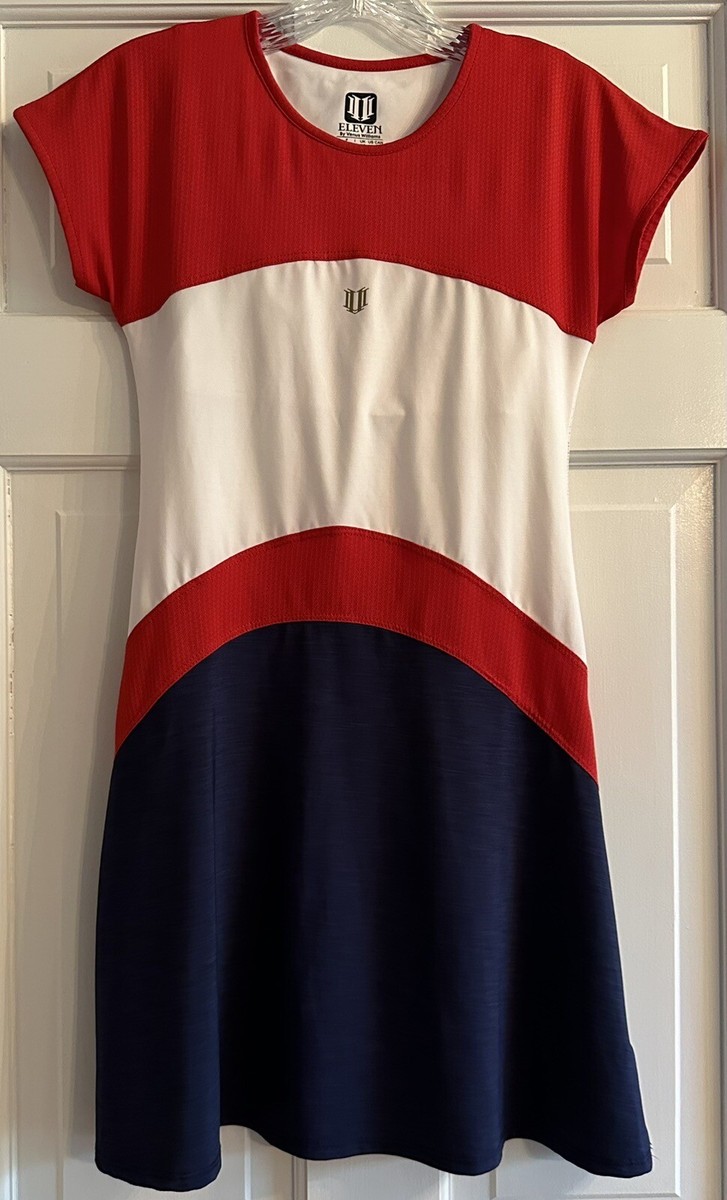 Eleven By Venus Williams Tennis Dress Women XS Red White