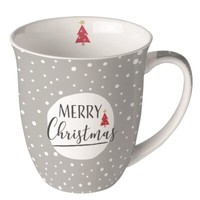 Tasse, Porzellantasse Christmas Snowflakes 0,4L Ambiente | Weihnachten