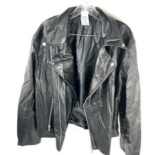 Archie Comics Riverdale South Side Serpents Faux Leather Jacket Medium
