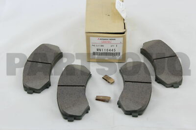 MN116445 Genuine Mitsubishi PAD SET,FR BRAKE | eBay