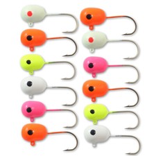 Northland High-Ball Floater ~ #1 Hook ~ Assorted Colors ~ 12 pk ~ FREE SHIPPING