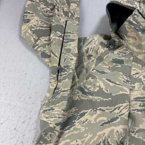 US Army Jacket Mens M Green Camo All Purpose Parka Gore Seam Military Full Zip - Picture 7 of 12