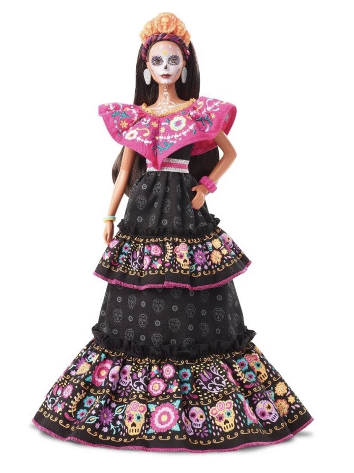 2021 Mattel Barbie Dia De Los Muertos Doll GXL27 ⚡️Brand New Free Ship⚡️ - Image 2 of 4
