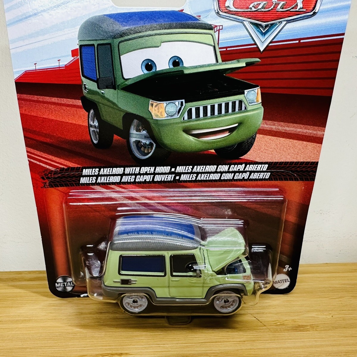 Disney Pixar Cars - Miles Axlerod with Open Hood Diecast Metal | eBay