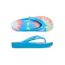 Crocs Classic Platform Tie Dye Oxygen Multi