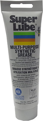 Super Lube 21030 Synthetic Grease (NLGI 2), 3 Oz Tube by Super Lube