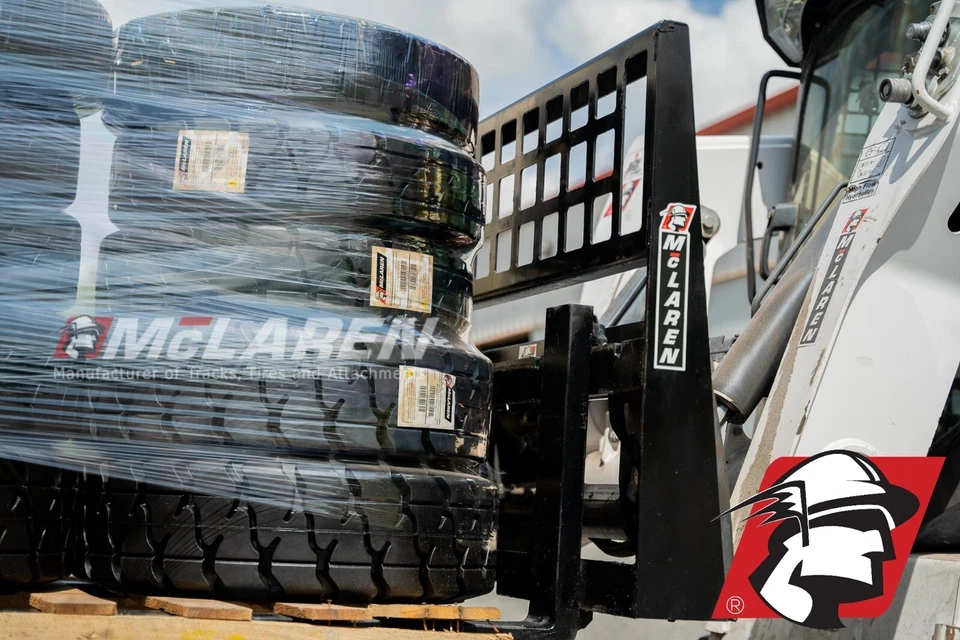 Par de horquillas para carretilla elevadora 1,57"x4"x48" clase 2A tapa de 5.500 libras *marco no incluido Foto 3 de 4