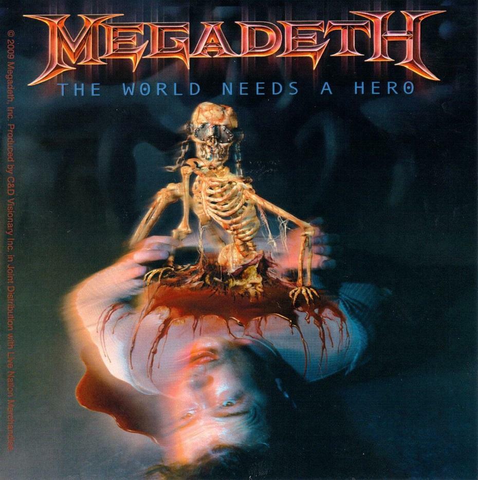 Megadeth The World Needs A Hero Sticker Decal Heavy Metal New | eBay