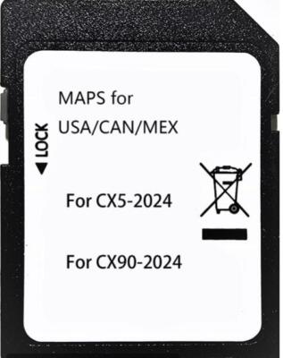 Fits 2024 Mazda 3 CX-5 CX-30 CX-90 Navigation SD Card Map KMV6 66 EZ1 USA/CAN/ME