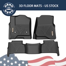 Floor Mats For 2015-2020 Chevrolet Tahoe Gmc Yukon 3pcs Floor Liners All Weather