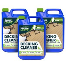 Jarder Decking Cleaner Soft Wood Wooden Deck Green Mould Algae Remover 3x5L