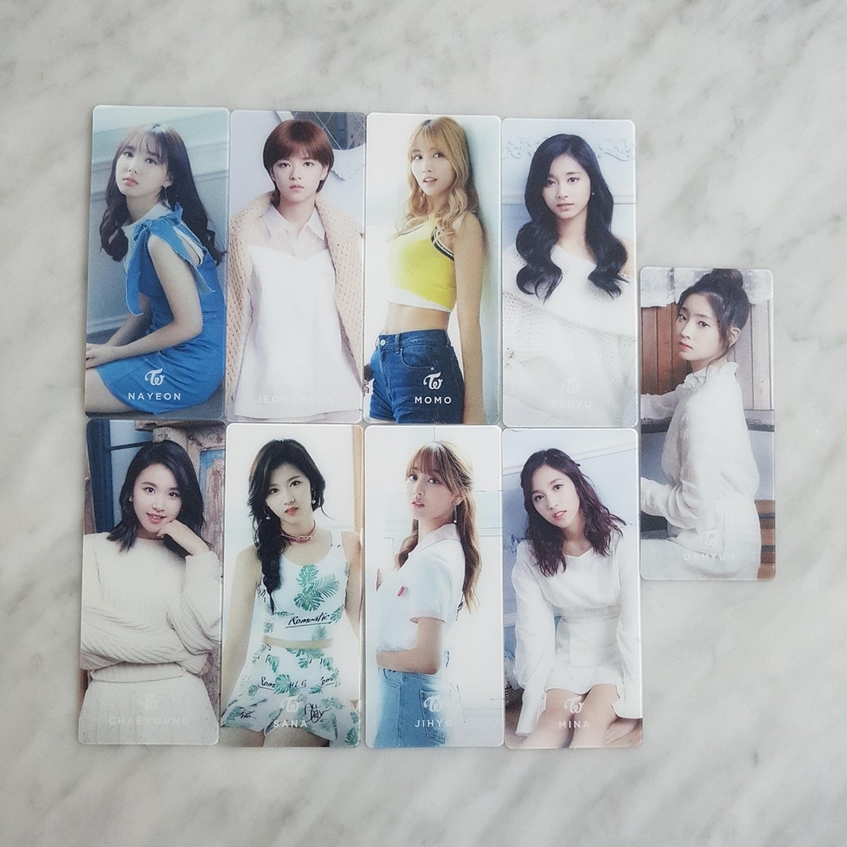 TWICE Season's Greetings 2017 Official Postcard and Bookmark SET