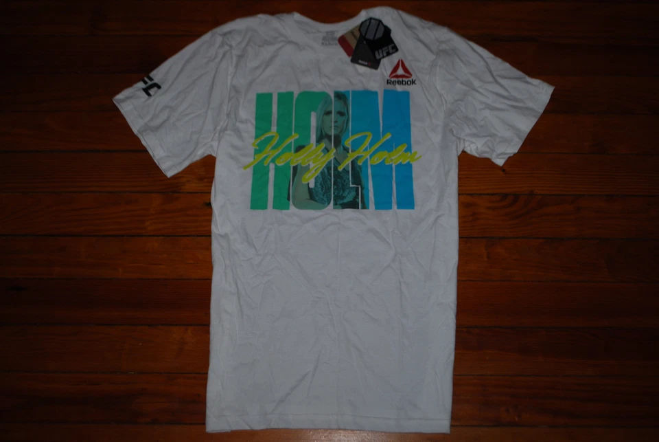 NUEVA Camiseta Para Hombre Heidi Holm Cinturón Campeonato MMA Gráfico UFC (Mediana) Foto 2 de 3