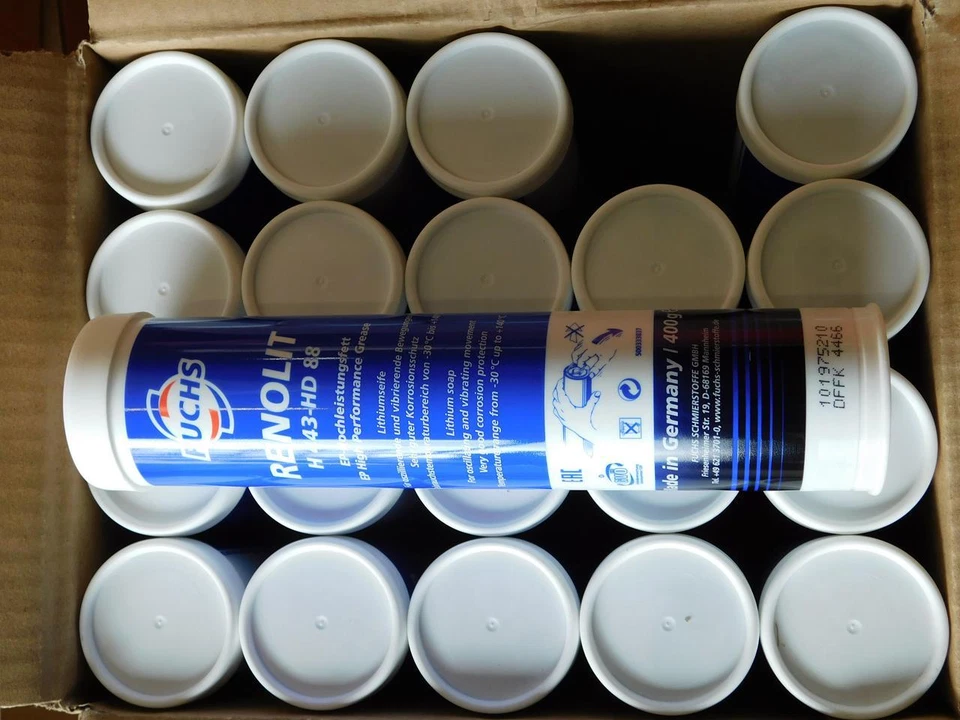 13,36€/kg Fuchs Renolit H443-HD 88 EP 20 x 400g Lithium Mehrzweckfett