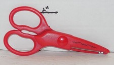 Red Craft Scrap-Booking Scissors Cutting Crafting