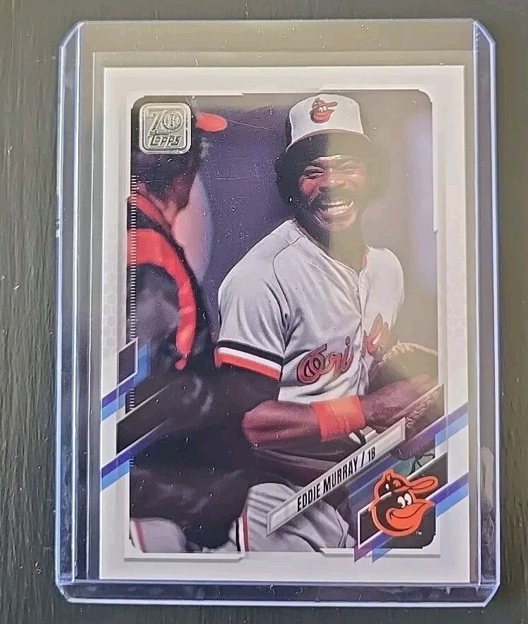 2021 Topps Eddie Murray #573 SP Short Print Image Variation
