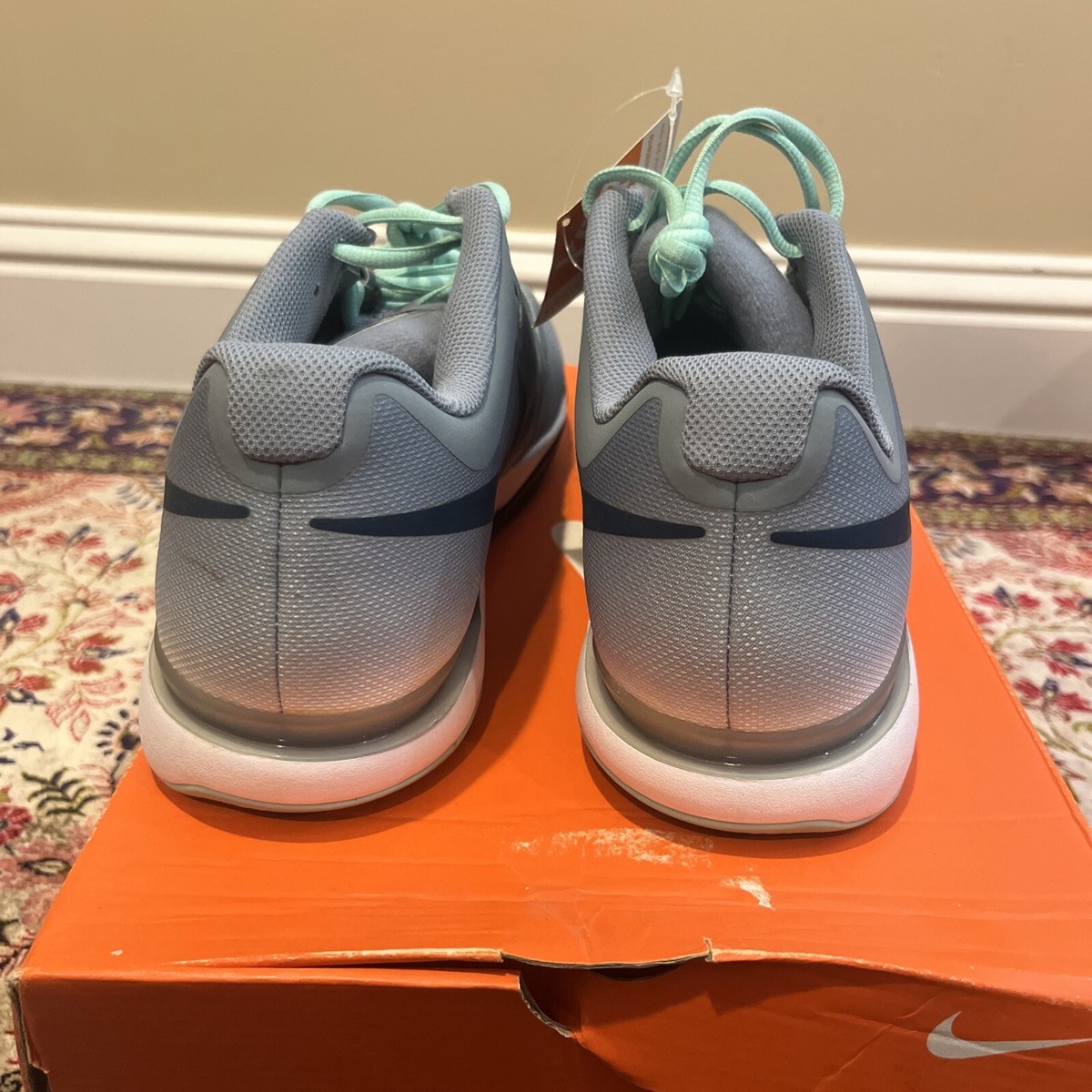 Nike Zoom Vapor 9.5 Tour Federer Magnet Grey Mint Tennis