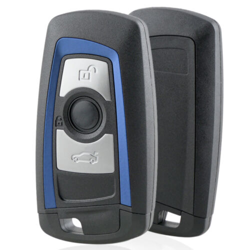 Car Key Shell Cover Remote Keyless Fit for BMW CAS4 F 3 5 7 Series E90 E92 E93 - Afbeelding 1 van 12
