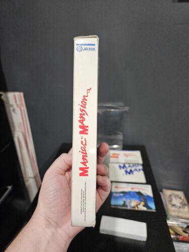 Maniac Mansion (Nintendo NES, 1990) Complete In Box CIB Tested - Picture 8 of 20
