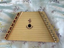 VINTAGE NEPENENOYKA WOODEN RUSSIAN LAP HARP ZITHER