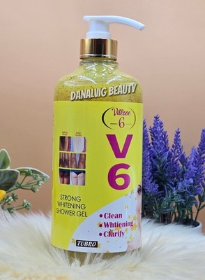 Vitesse 6 (V6)  Exfoliating/cleansing Shower Gel. Triple Action Formular X 1  