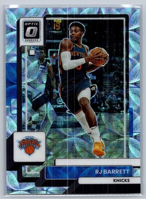 RJ Barrett 2022 Optic #28 Premium Silver Scope Prizm /249