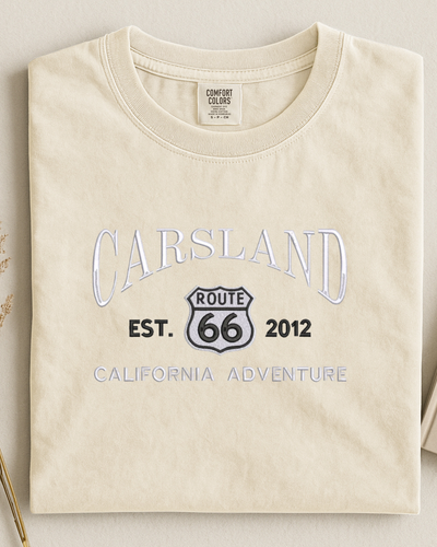 Embroidered Disney Carsland tshirt - Picture 5 of 9
