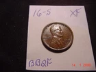 1916S Lincoln Cent XF