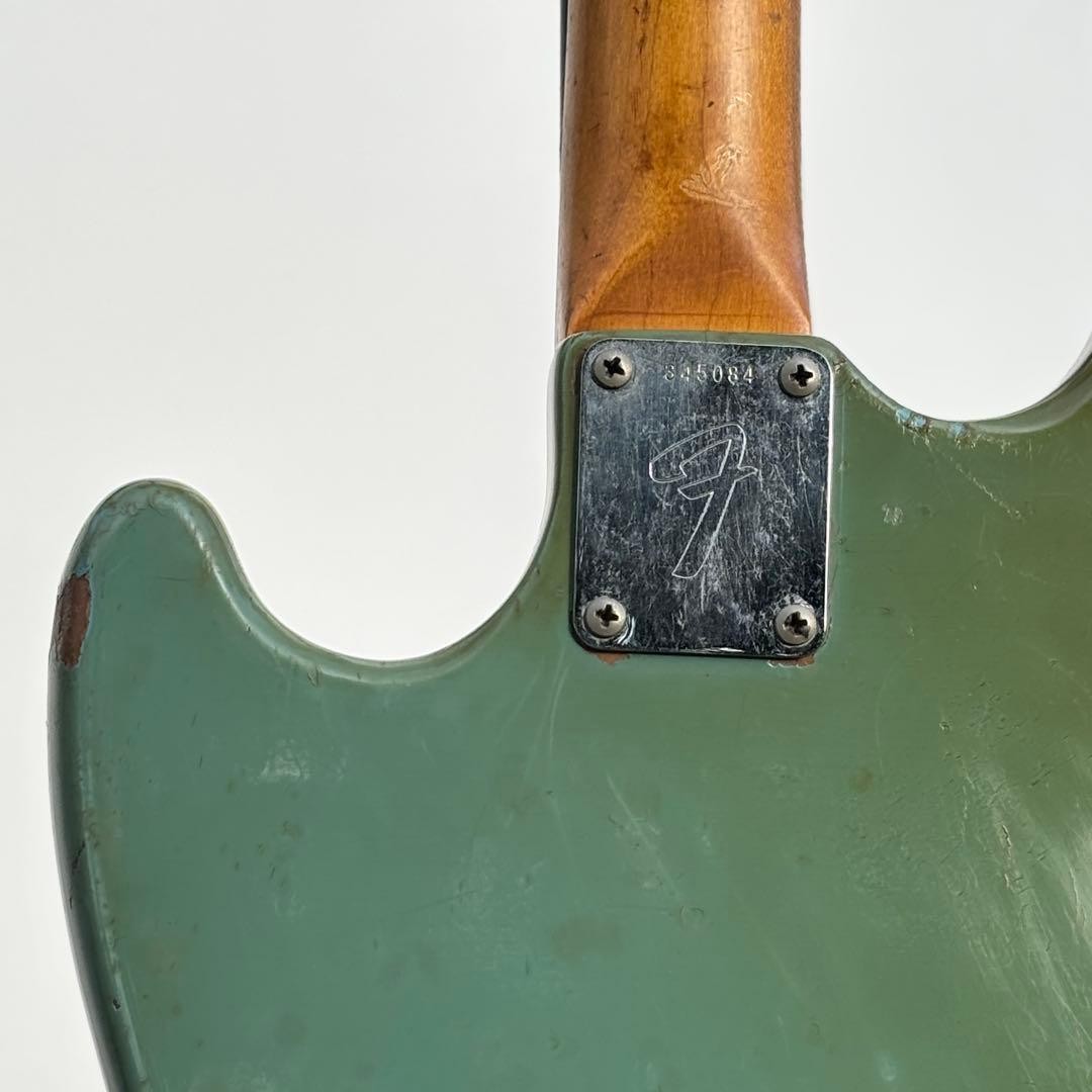 Electric Bass Guitar Fender USA Musicmaster Daphne Blue 1972 S/N