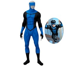 Invincible Costume Mark Grayson Cosplay Bodysuit for Kid's Adult Men's Outfit