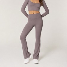 Hollister Gilly Hicks Active Recharge Flare Leggings in moonscape