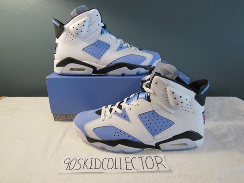 DS New Nike Air Jordan Retro 6 Size 11 UNC carmine white black VI infrared