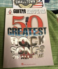 Guitar World: 50 Greatest Rock Songs of All Time Guitar TAB Songbook Sheet Music