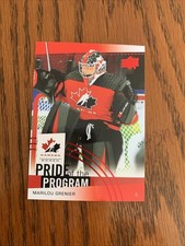 marilou grenier  2025 Team Canada Hockey #80 Red Foil pride of the program