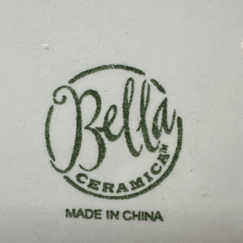Bella Ceramica Tropical 10.5” Dinner Plates Dolphin/Palm Tree/Sailboat~Set of 4 - Afbeelding 11 van 11