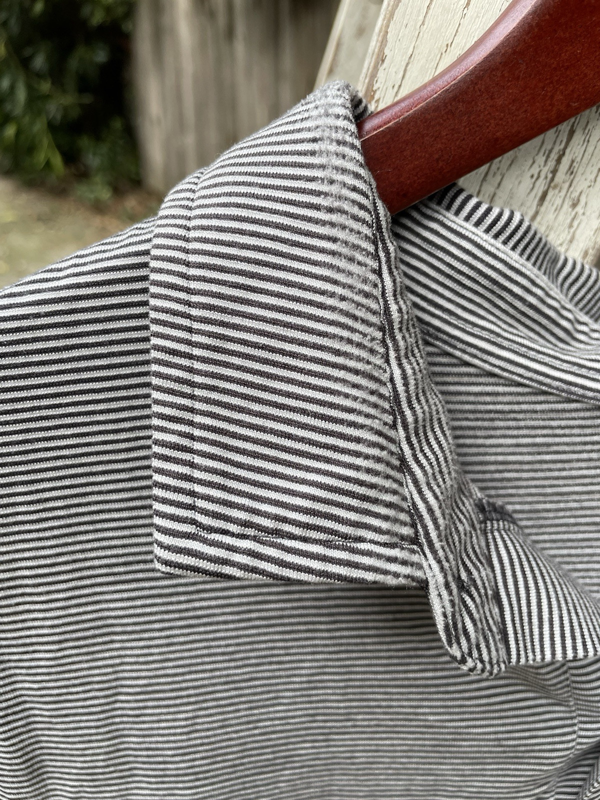 Lululemon Evolution Polo Size Small Thin Stripes … - image 2