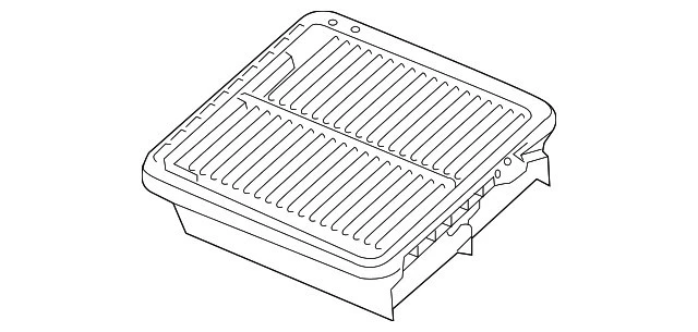 Filtro de aire original Honda Accord CR-V 2014-2022 2,0 L motor 17220-5K0-A00 Foto 2 de 4