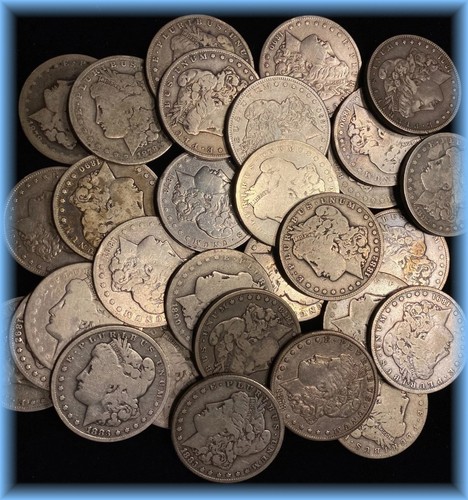 1878-1893-CC Morgan Silver Dollar ~ Carson City From Estate Lot Hoard ~ ONE COIN