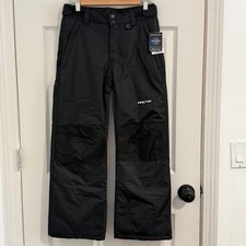 Arctix Kids Snow Pants Black Large NWT Insulated Waterproof Ski Snowboarding