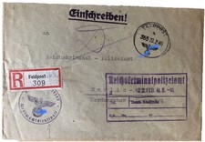 Reco Reichskriminalpolizeiamt Stab I Flak Regiment 33 am 20.2.40