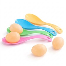 Egg and Spoon Race Game Easter Kids Outdoor Garden Sports Fun Balance Retro Game