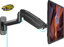 Single Monitor Wall Mount for 13 to 32 Inch Computer Screens, Height