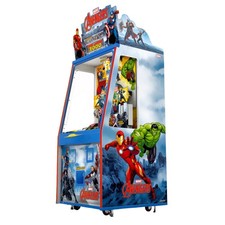 Andamiro Marvel Avengers Coin Pusher Ticket Redemption Game - 1 Player with Card
