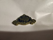 DCL Disney Cruise Line Fantasy Ship Stern Magnet Golden & Navy Blue Official