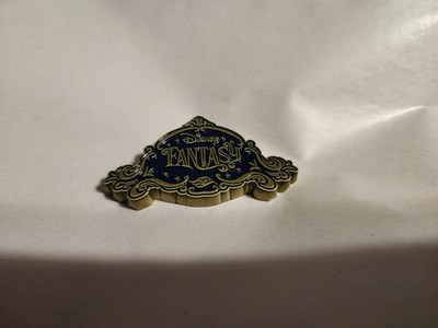 DCL Disney Cruise Line Fantasy Ship Stern Magnet Golden & Navy Blue Official